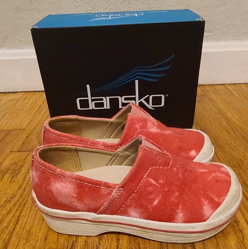 DANSKO tie-dye clogs